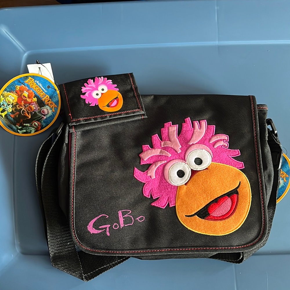 New Fraggle Rock Gobo Bag & Wallet Old Stock Stored since 2000’s Tags attached